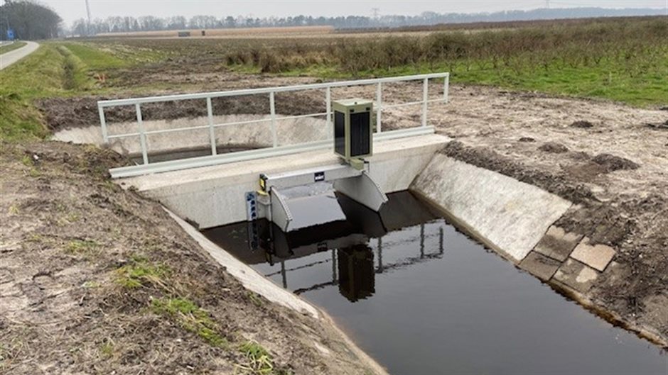 Geautomatiseerde stuw (Breedbeeld)