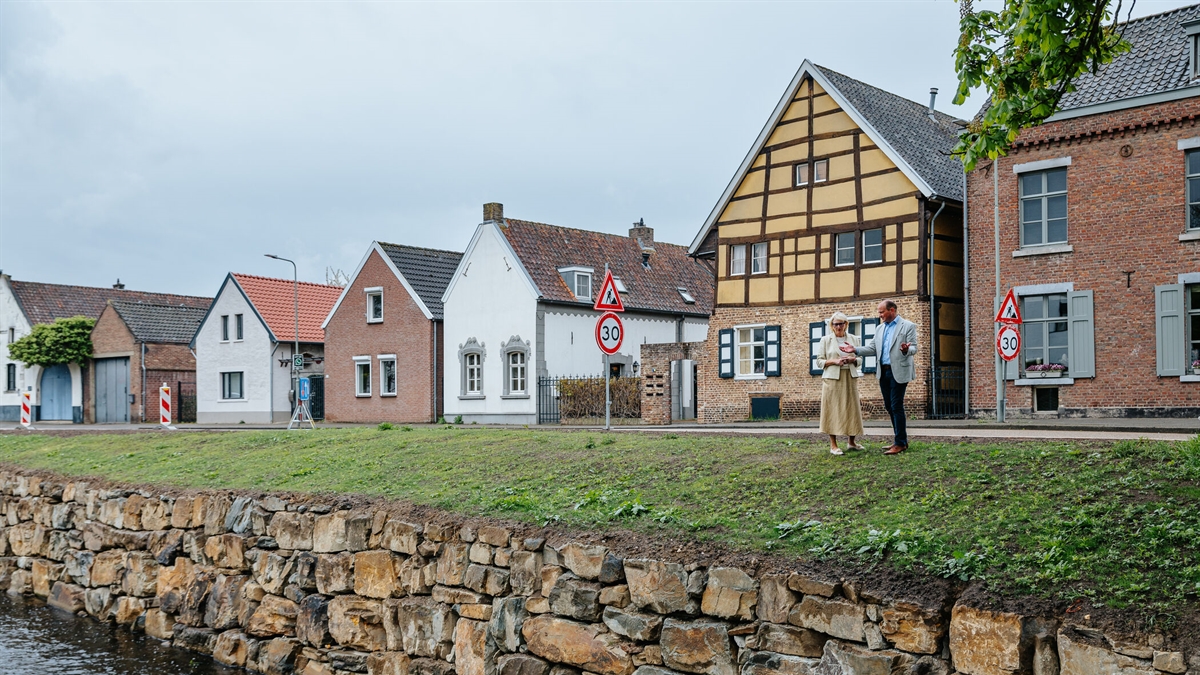Kademuur Sittard hersteld