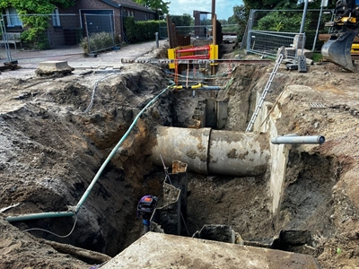 Werkzaamheden gemaal Arcen