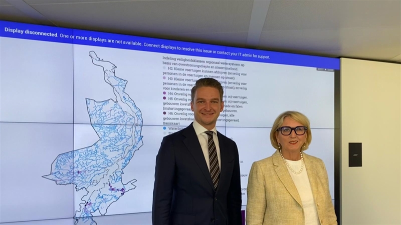 Persmoment regionale overstromingskaarten