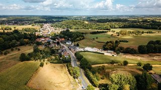 Landschap met dalen in Zuid-Limburg