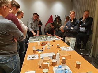 Bijeenkomst bewoners Humcoverstraat/Pletsmolen