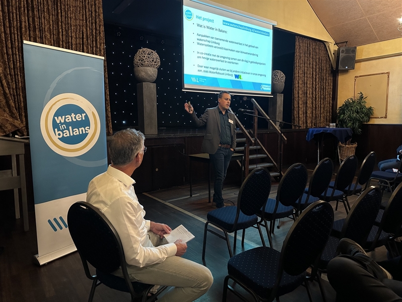 Presentatie door projectmanager alwin Teeuwen