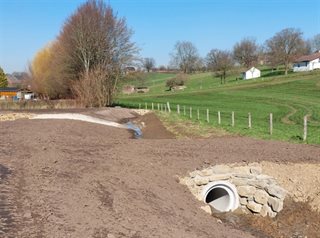 Overstort en duiker