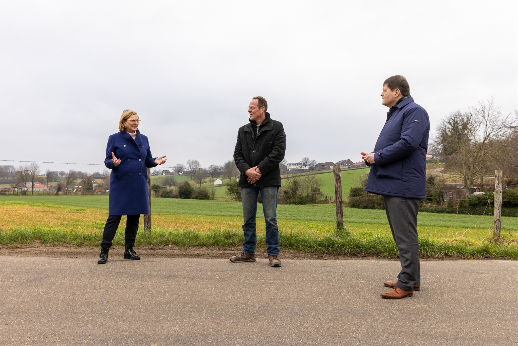 Poseren door betrokken partijen