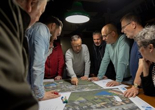 Informatie tijdens inwonersavond