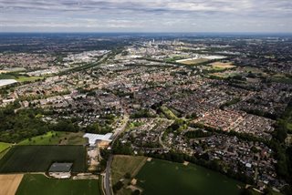 Luchtfoto gemeente Beek