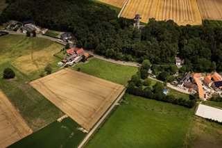 Luchtfoto weilanden