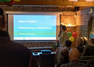 Presentatie tijdens inwonersavond
