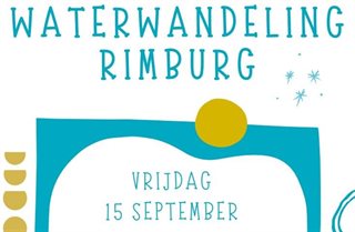 Aankondiging waterwandeling Rimburg
