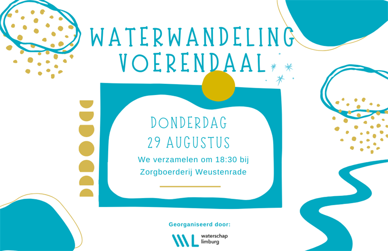Uitnodiging waterwandeling Voerendaal