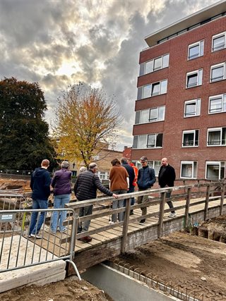 Rondgang met de uitvoerder