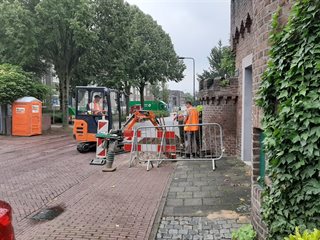 Maken van proefsleuven