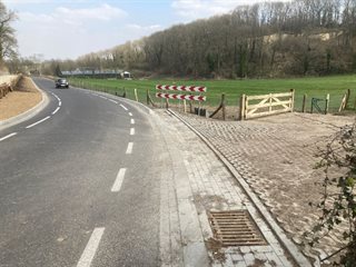 Nieuwe situatie van de Daelsweg