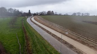 Fietspad over volle lengte van de Daelsweg is aangelegd
