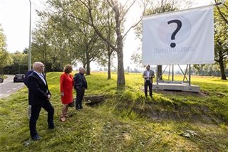 Onthulling fietsroute