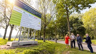 Startsein voor werkzaamheden