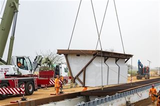 Plaatsen van waterkering