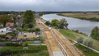Werkzaamheden dijkversterking