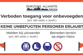 Bord verboden voor onbevoegden