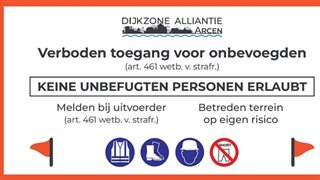 Bord verboden voor onbevoegden