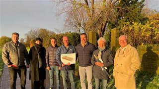 Bezoek van Nationaal Ra mpenfonds Arcen