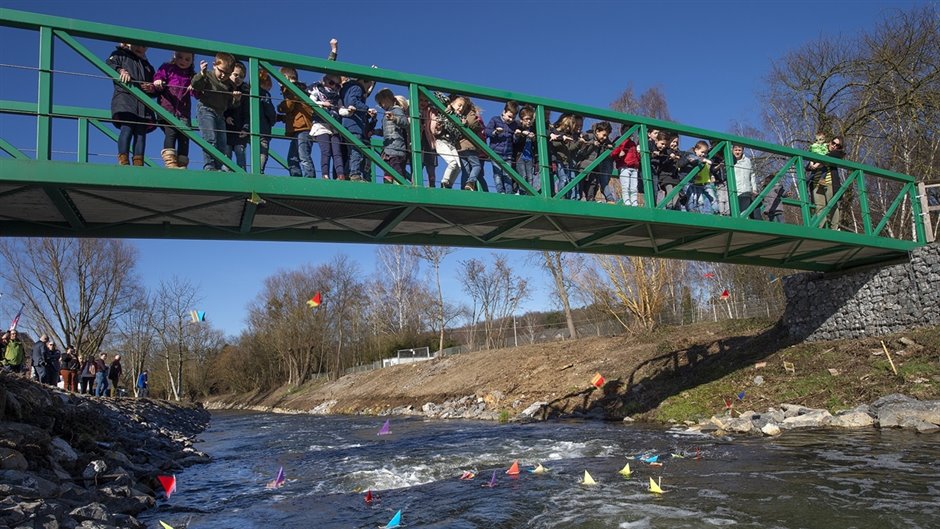 JT Feestelijke ingebruikname vistrap Baalsbruggermolen 1353a