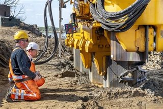 Werkzaamheden damwanden