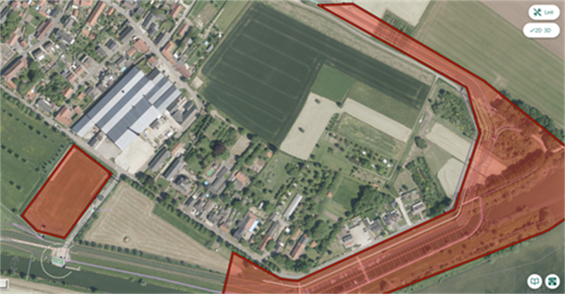 Werkgrenzen werkzaamheden