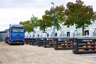 Centraal laden en accu's uitwisselen