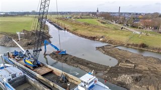 Werkzaamheden haveningang