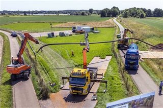 Aanleg nieuwe riooltransportleiding