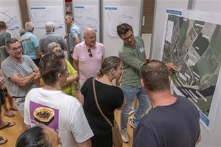 Informatie tijdens inloopavond