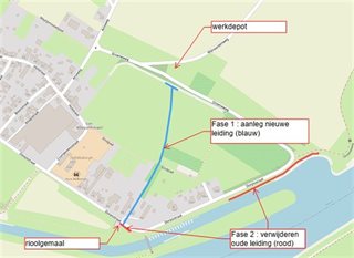 Overzichtskaart werkzaamheden