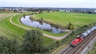 Weilanden, water en spoor