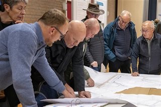 Informatie tijdens inloopbijeenkomst