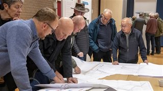 Informatie tijdens inloopbijeenkomst