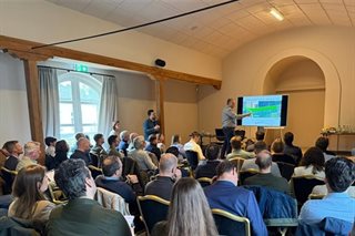 Presentatie tijdens bijeenkomst