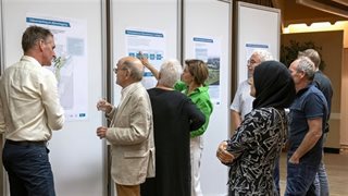 Informatie tijdens bijeenkomst