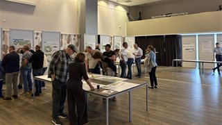 Informatie tijdens inloopbijeenkomst