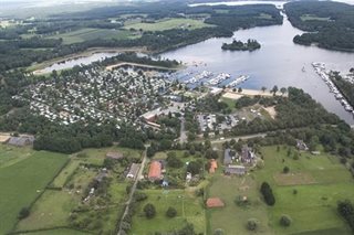Luchtfoto van omgeving