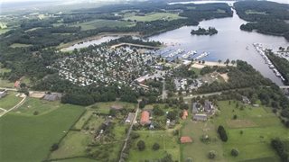 Luchtfoto van omgeving