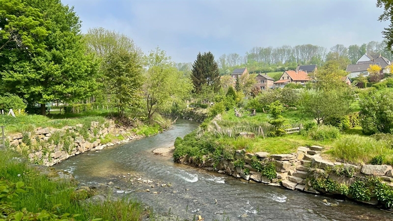 Kademuur in Schin op Geul