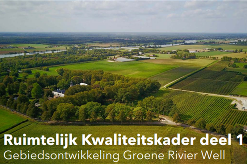 Omgeving met grasgebied