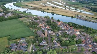 Luchtfoto Well