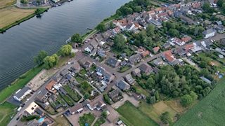Luchtfoto Well
