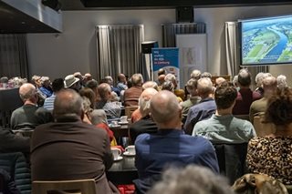 Presentatie tijens bijeenkomst