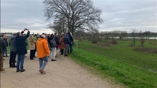Excursie door het gebied Vierwaarden