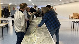 Informatie op tafel