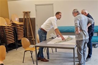 Informatie tijdens inloopmoment